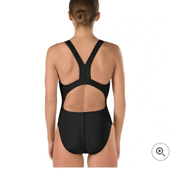 Speedo Solid Super Proback Onepiece - ProLT Black 6 Training Swimsuit - Picture 5 of 5